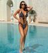 Swimsuit Diamond Black + silver
