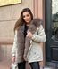 Vanilla parka with Finnish fox fur