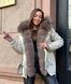 Vanilla parka with Finnish fox fur