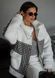 Sheepskin coat Goosefoot White
