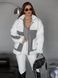 Sheepskin coat Goosefoot White