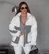 Sheepskin coat Goosefoot White