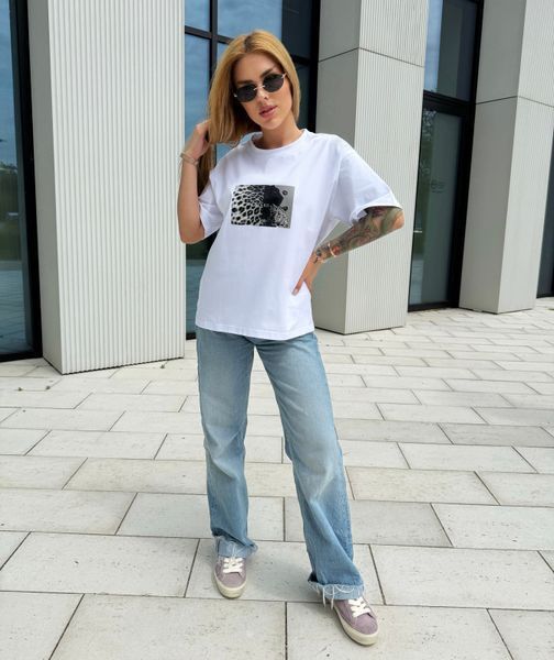 Leo W/B T-shirt White