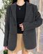 Пальто-піджак Monica темно-сірий SA-MONICA-DARK-GREY фото 10