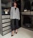 Monica coat-jacket light grey