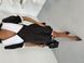 Black dress with collar