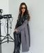 Trench coat Combi Long Graphite