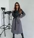 Trench coat Combi Long Graphite