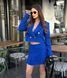 Suit Tweed Blue