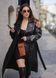Trench coat Reptile Black