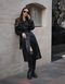 Trench coat Reptile Black