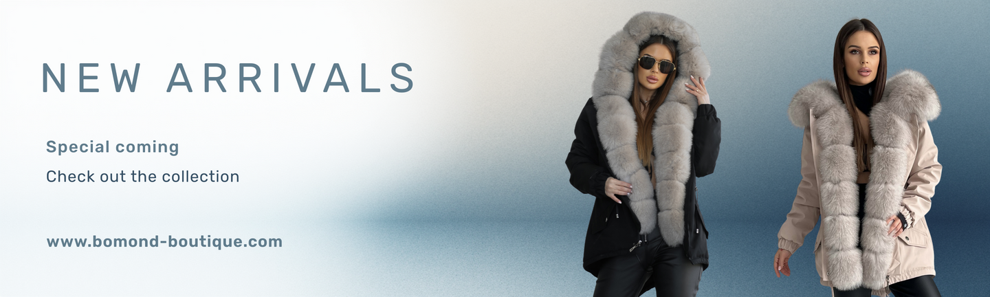 Parkas with Finnish fox fur New Arrivals
