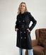 Trench coat Cotton Long Black