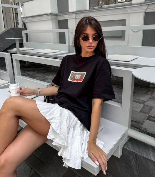 Футболка Money Чорна SUM-FUT-MONEY-BLACK-XS/S фото