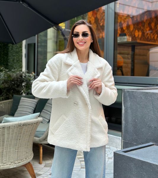 Teddy coat Mini Milky