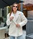 Teddy coat Mini Milky