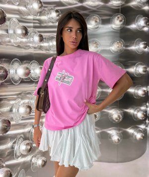 Dollar T-shirt Pink